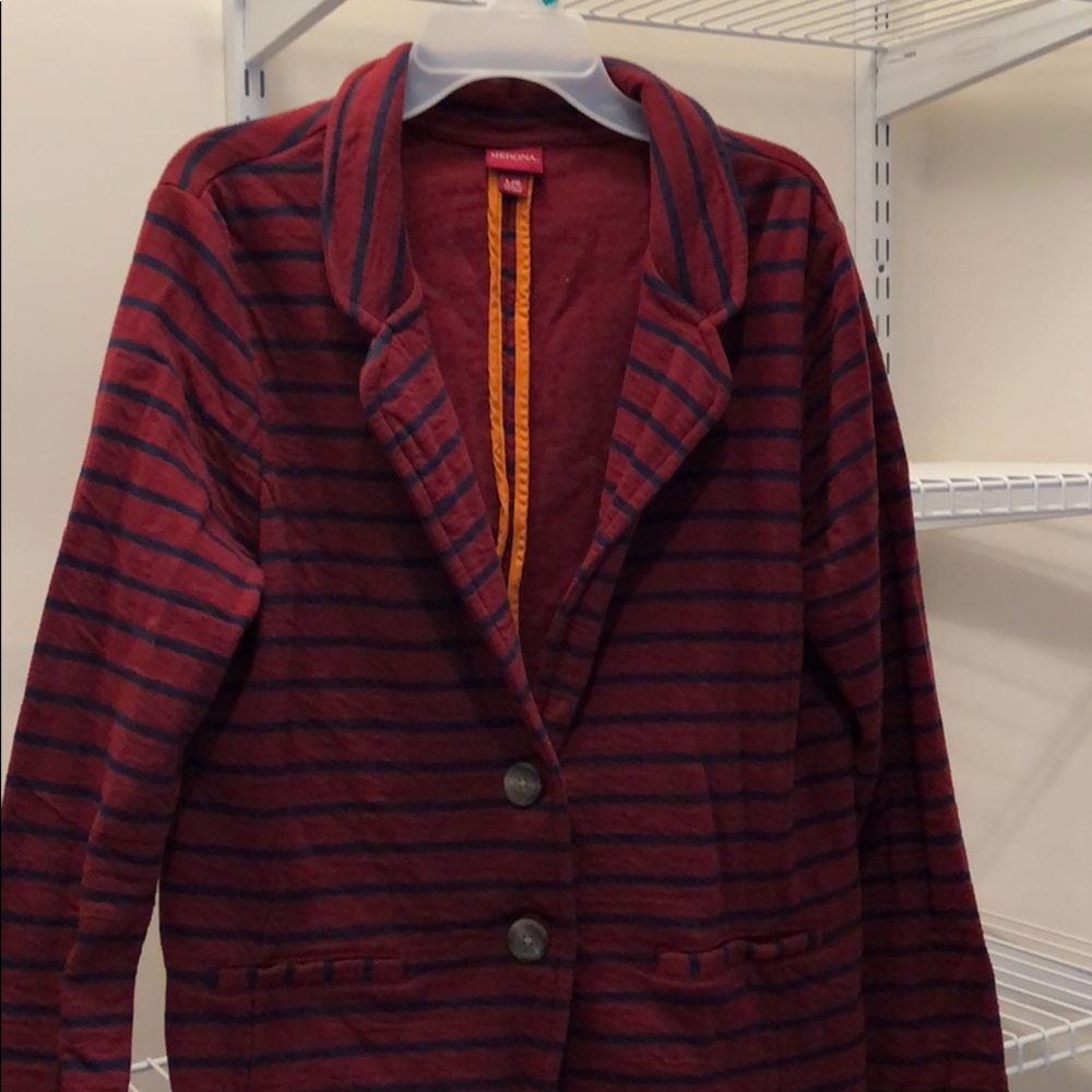 Sweatshirt blazer.